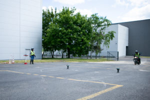 nauka jazdy prawo jazdy kat a a1 a2 am motocykl mikołów tychy łaziska orzesze plac manewrowy L łuk